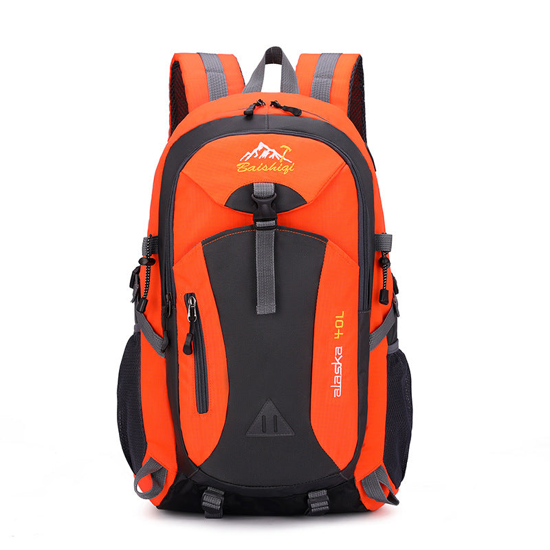 Hiking backpack for climbing mountains