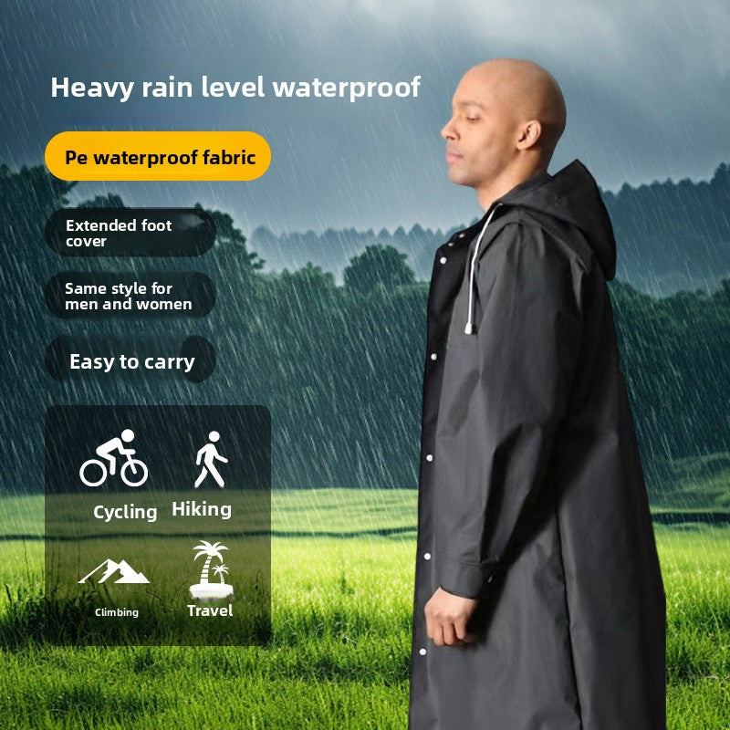 Hiking Mountaineering Rain Poncho