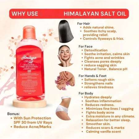 Himalayan Pink Salt Facial Oil