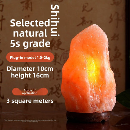 Himalayan Salt Lamp Natural Crystal Desktop Night Light