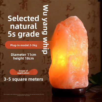 Himalayan Salt Lamp Natural Crystal Desktop Night Light