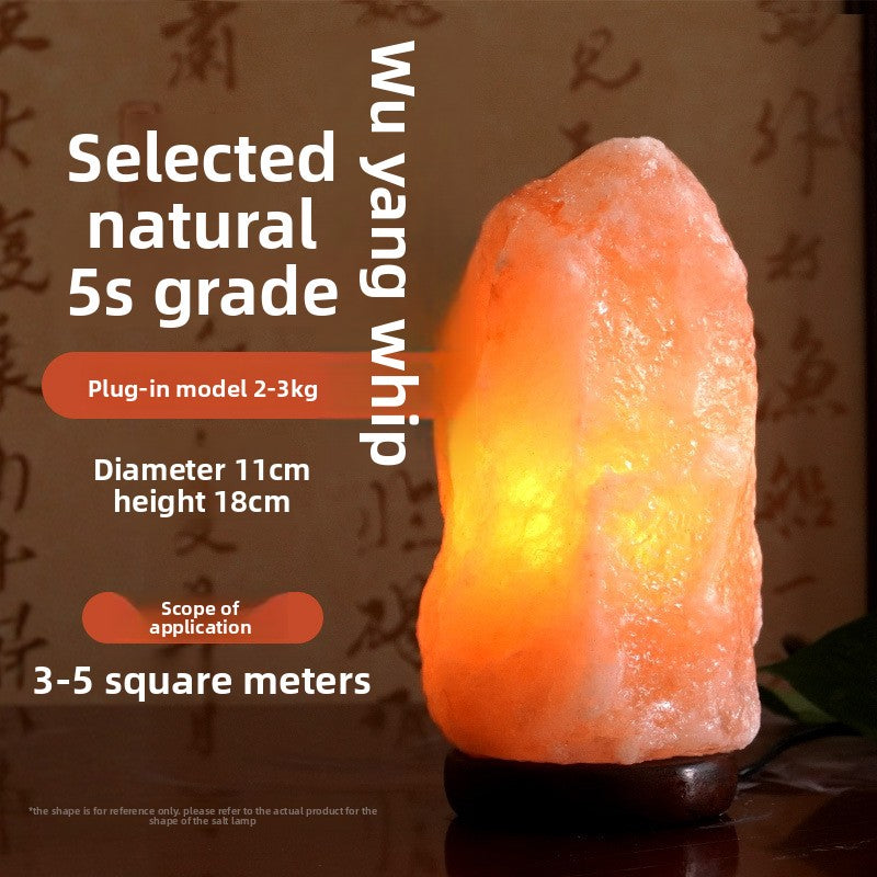 Himalayan Salt Lamp Natural Crystal Desktop Night Light