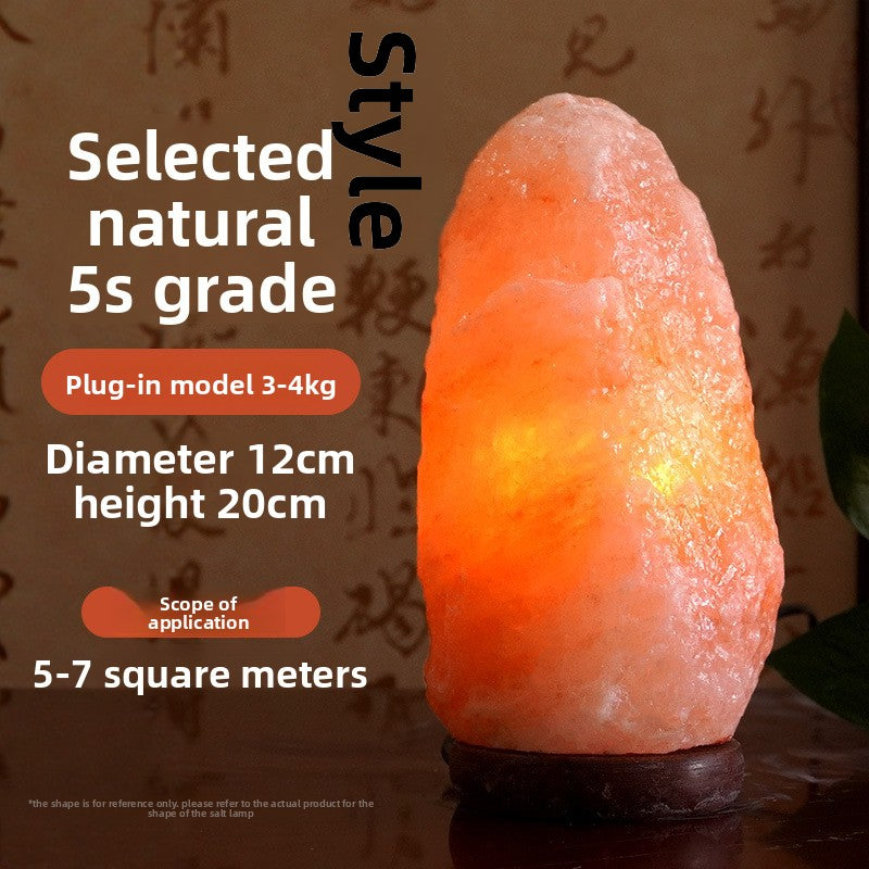 Himalayan Salt Lamp Natural Crystal Desktop Night Light