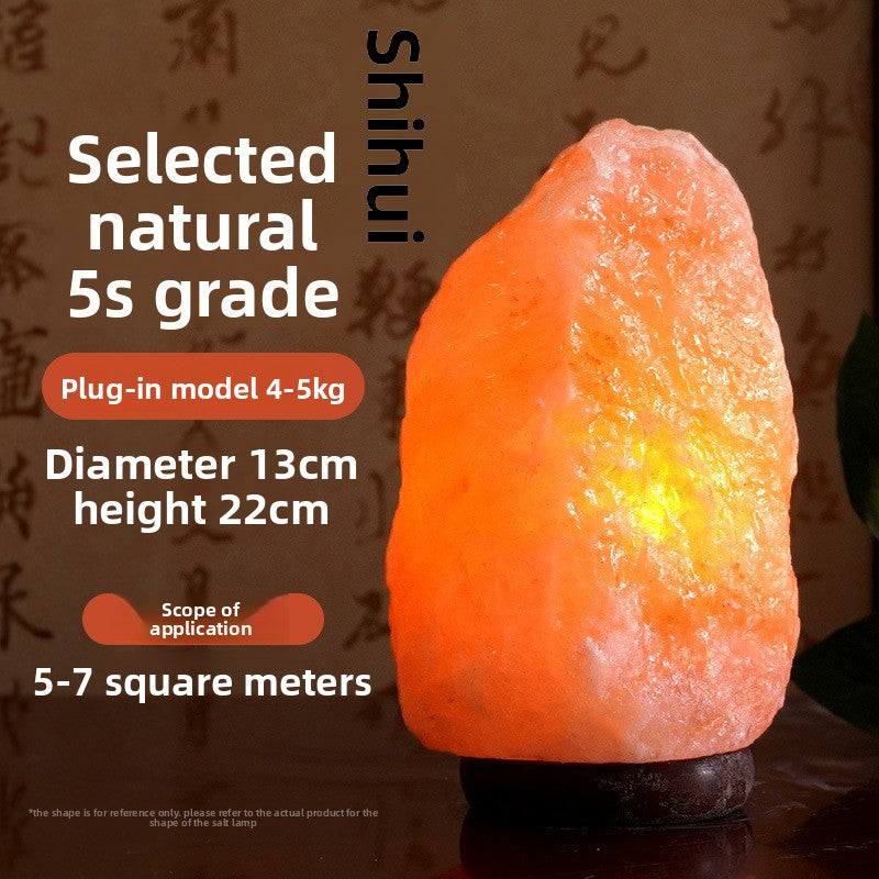 Himalayan Salt Lamp Natural Crystal Desktop Night Light