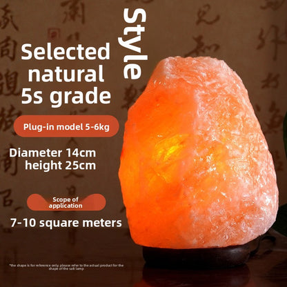 Himalayan Salt Lamp Natural Crystal Desktop Night Light