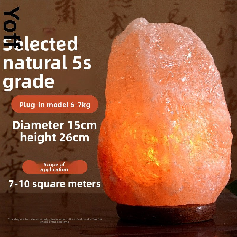 Himalayan Salt Lamp Natural Crystal Desktop Night Light