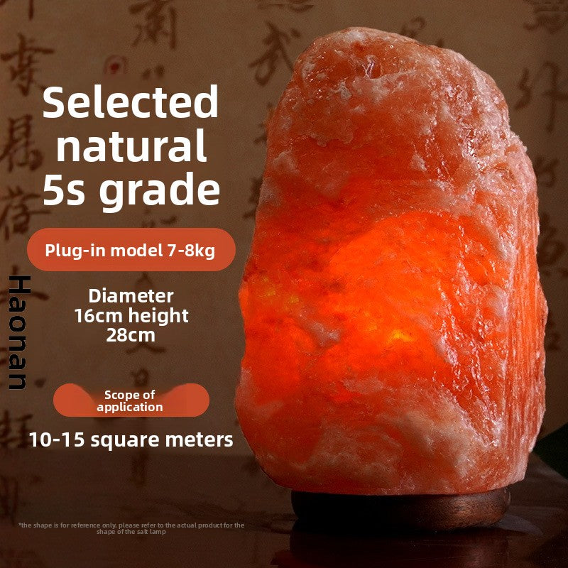 Himalayan Salt Lamp Natural Crystal Desktop Night Light