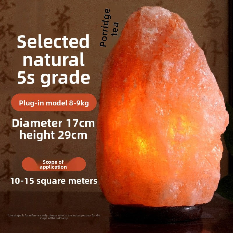 Himalayan Salt Lamp Natural Crystal Desktop Night Light