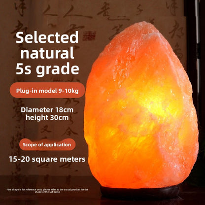 Himalayan Salt Lamp Natural Crystal Desktop Night Light