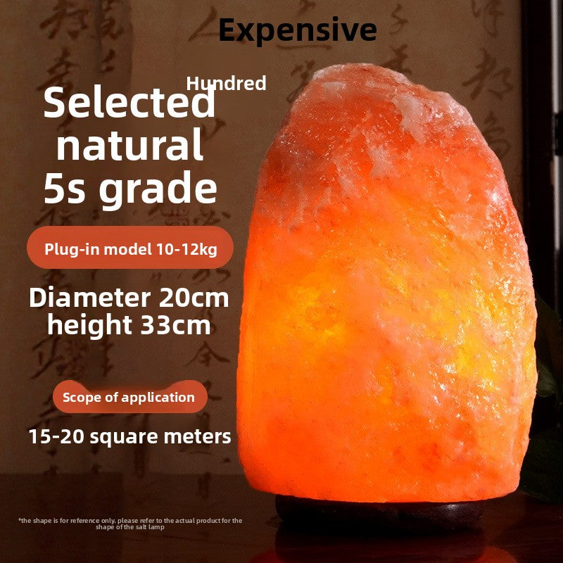 Himalayan Salt Lamp Natural Crystal Desktop Night Light