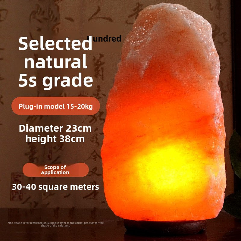 Himalayan Salt Lamp Natural Crystal Desktop Night Light