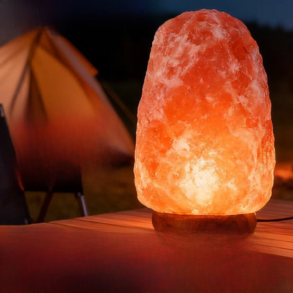 Himalayan Salt Lamp Natural Crystal Desktop Night Light