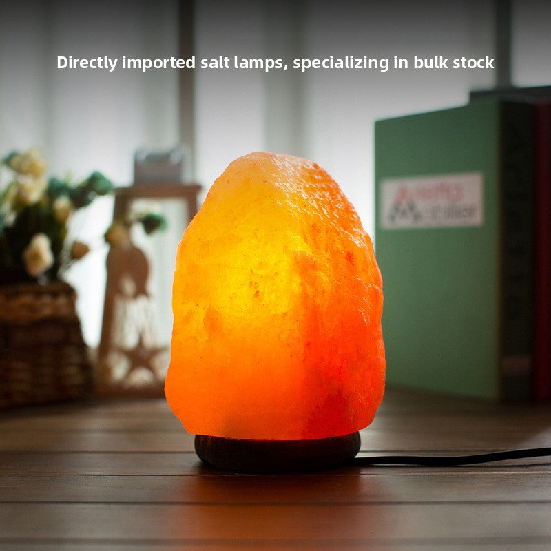 Himalayan Salt Lamp with Warm Light