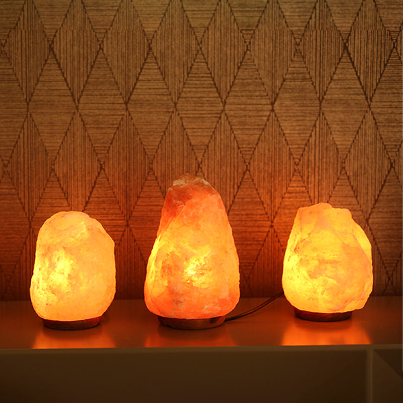 Himalayan Salt Lamp with Warm Light