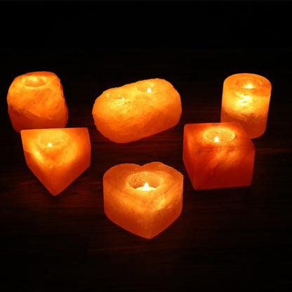 Himalayan Salt Stone Candlestick