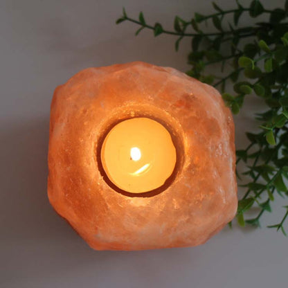 Himalayan Salt Stone Candlestick