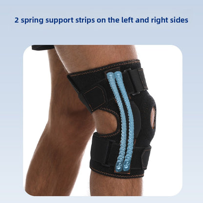 Hinge Support Knee Pad with Silicone Protection
