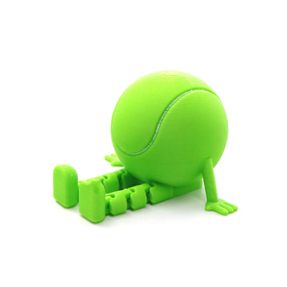 Hinged Sports Ball Desk Buddy Decorative Figurine
