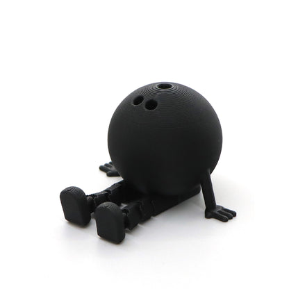 Hinged Sports Ball Desk Buddy Decorative Figurine