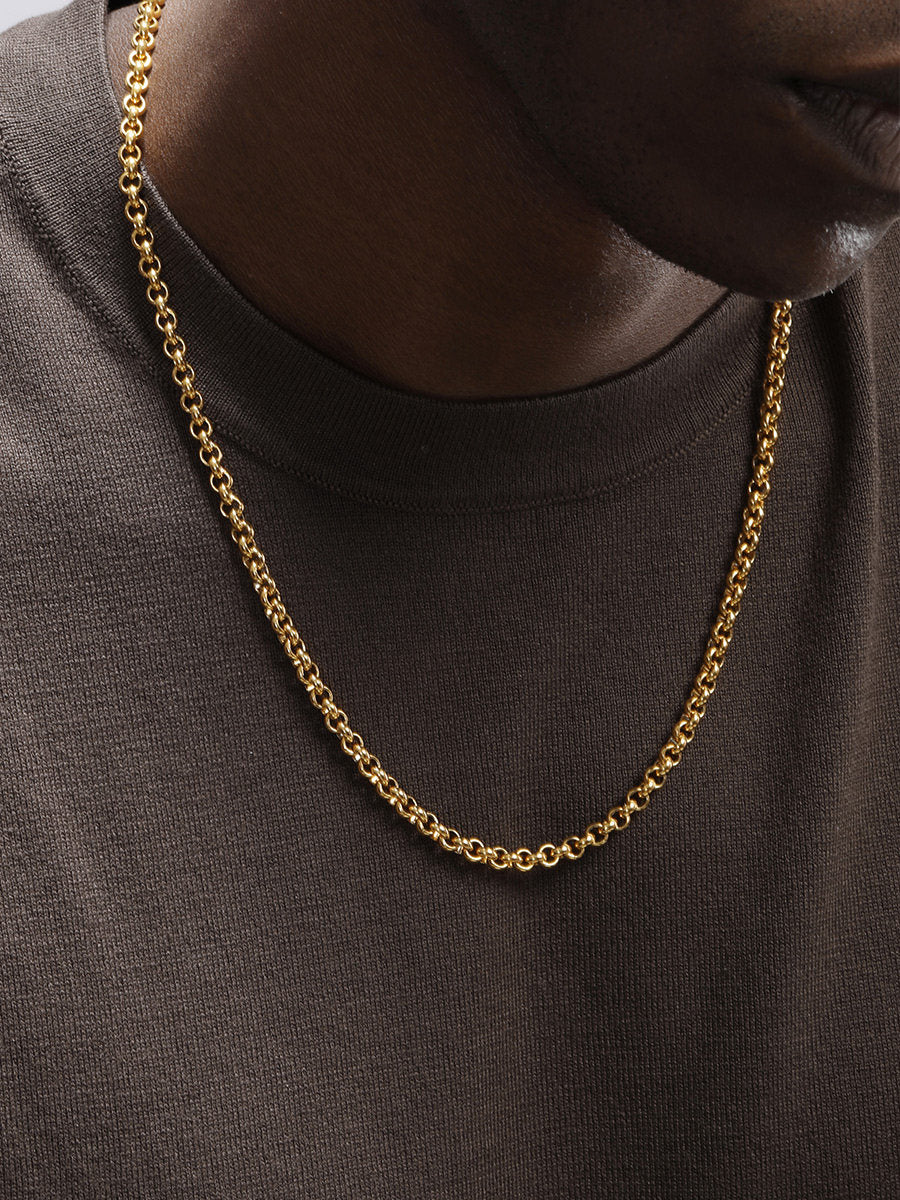 Hip-hop collarbone chain