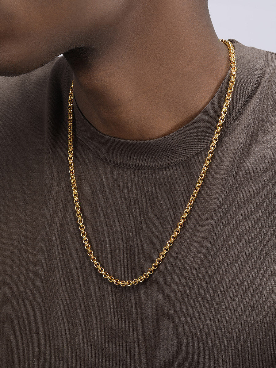 Hip-hop collarbone chain