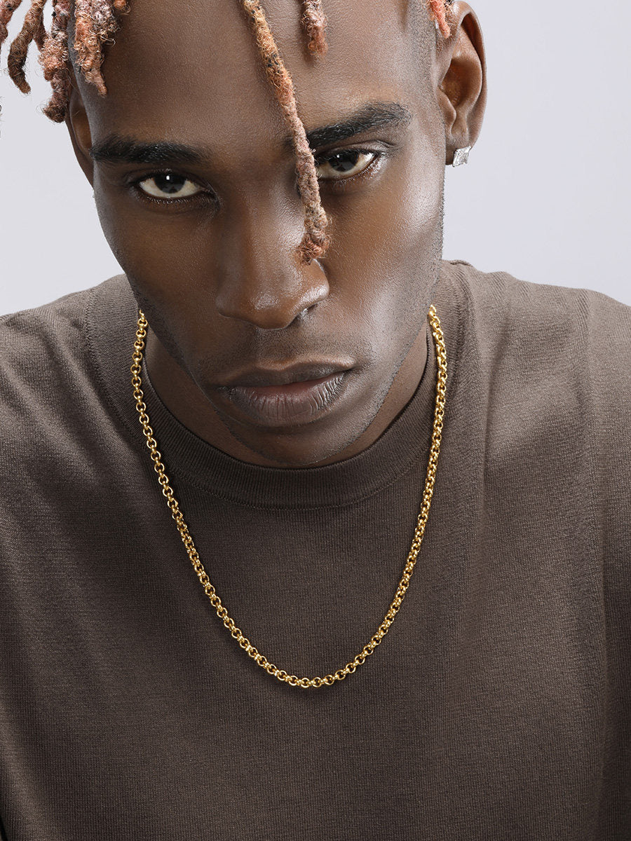 Hip-hop collarbone chain