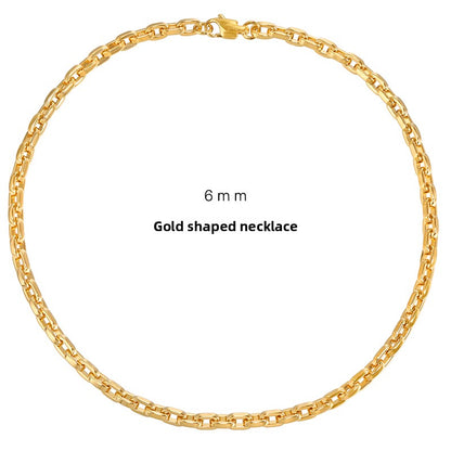 Hip-hop collarbone chain