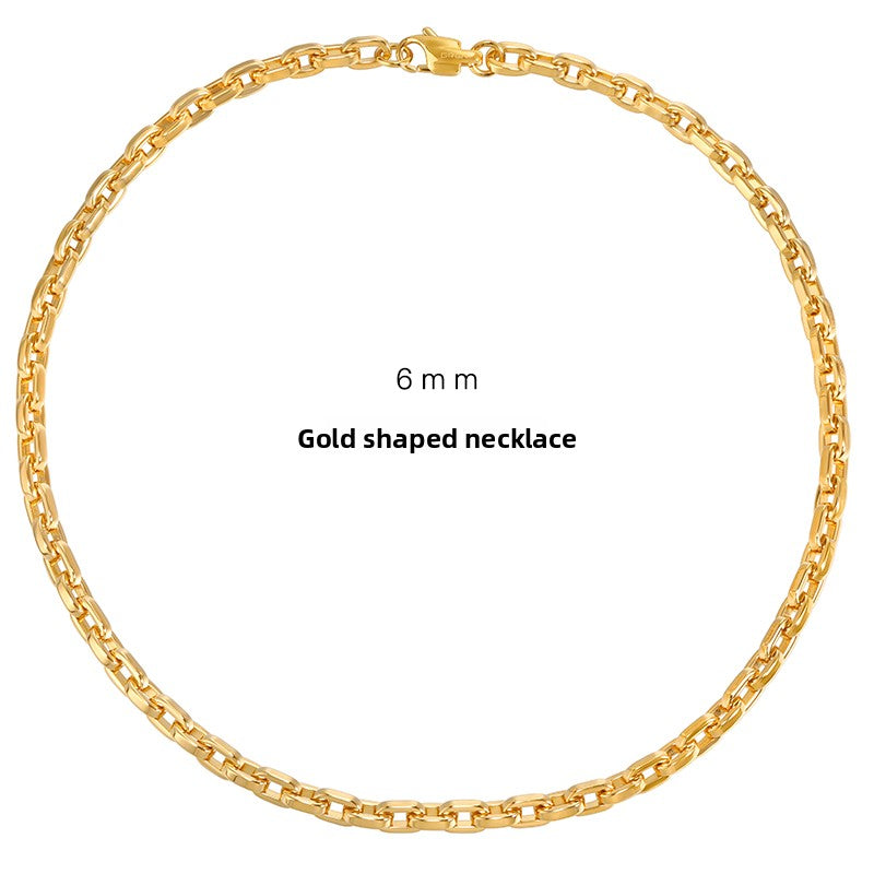 Hip-hop collarbone chain