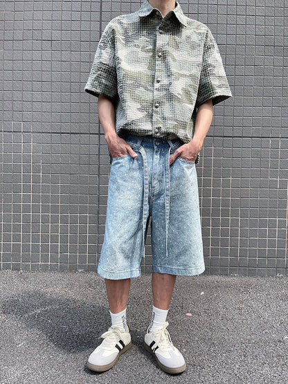 Hip-Hop Denim Shorts