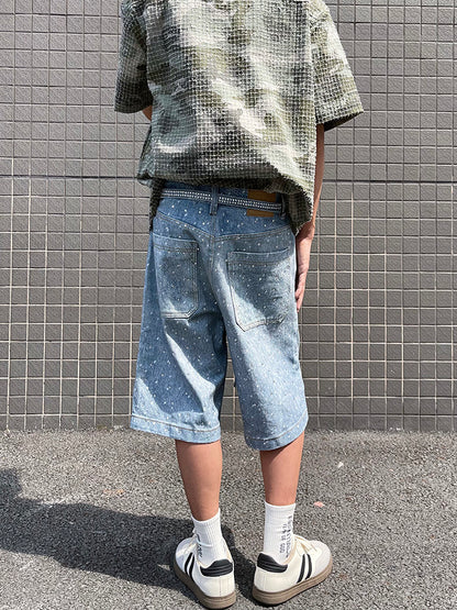 Hip-Hop Denim Shorts