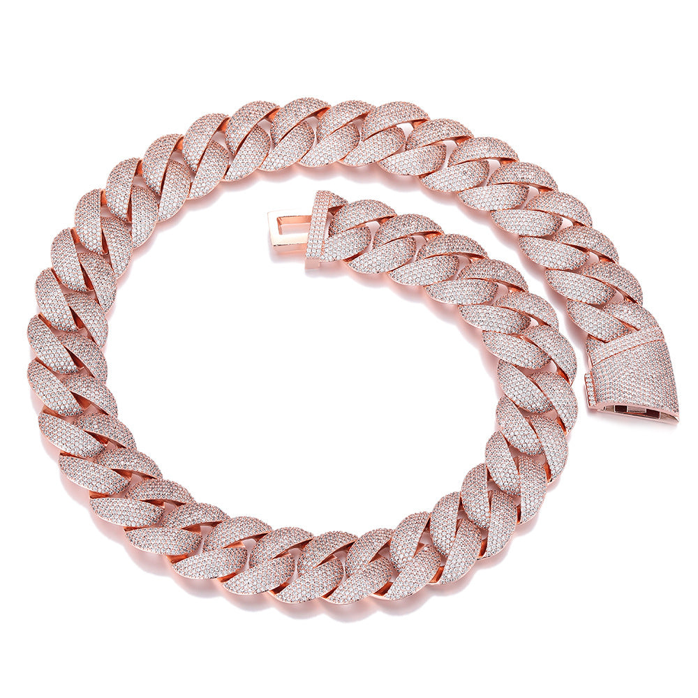 Hip-hop diamond necklace