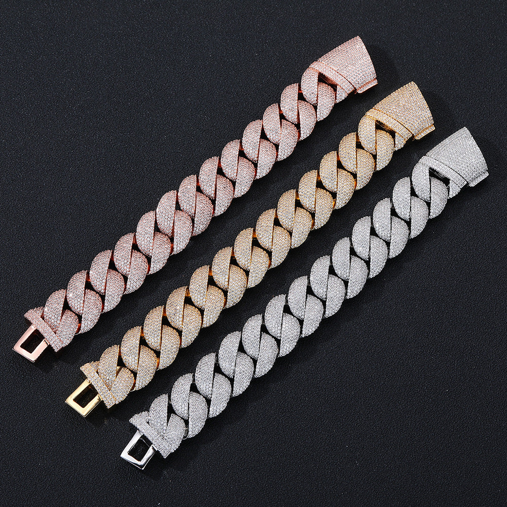 Hip-hop diamond necklace