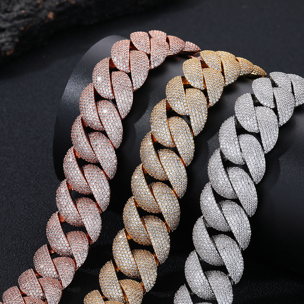 Hip-hop diamond necklace