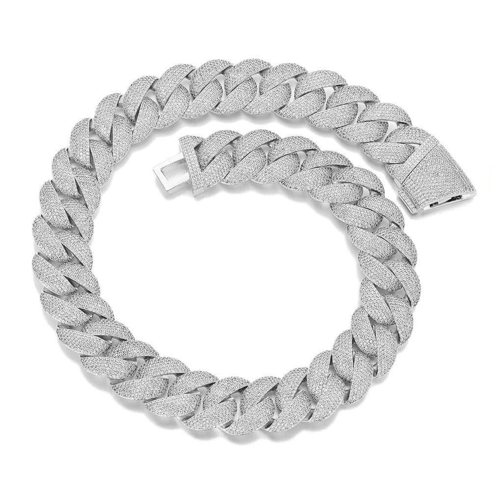 Hip-hop diamond necklace