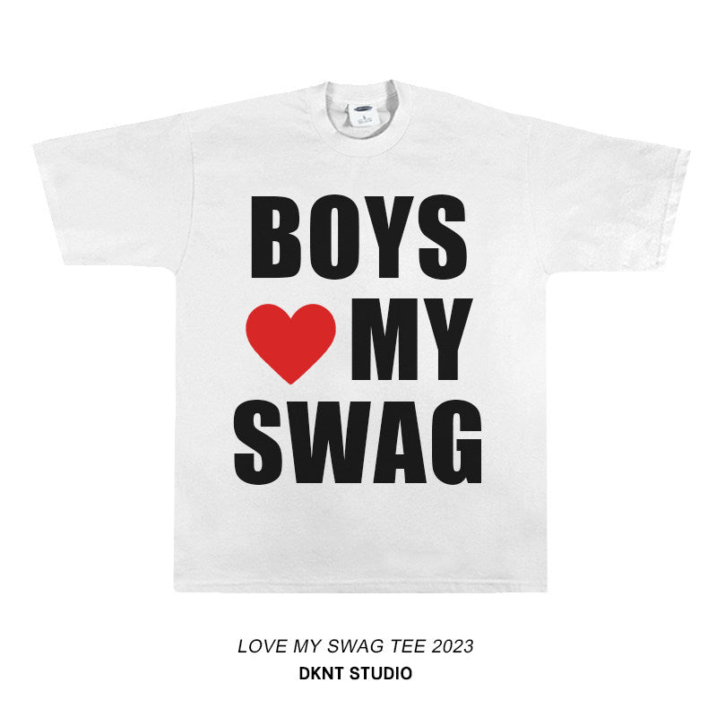 Hip-Hop Graphic Cotton T-Shirt