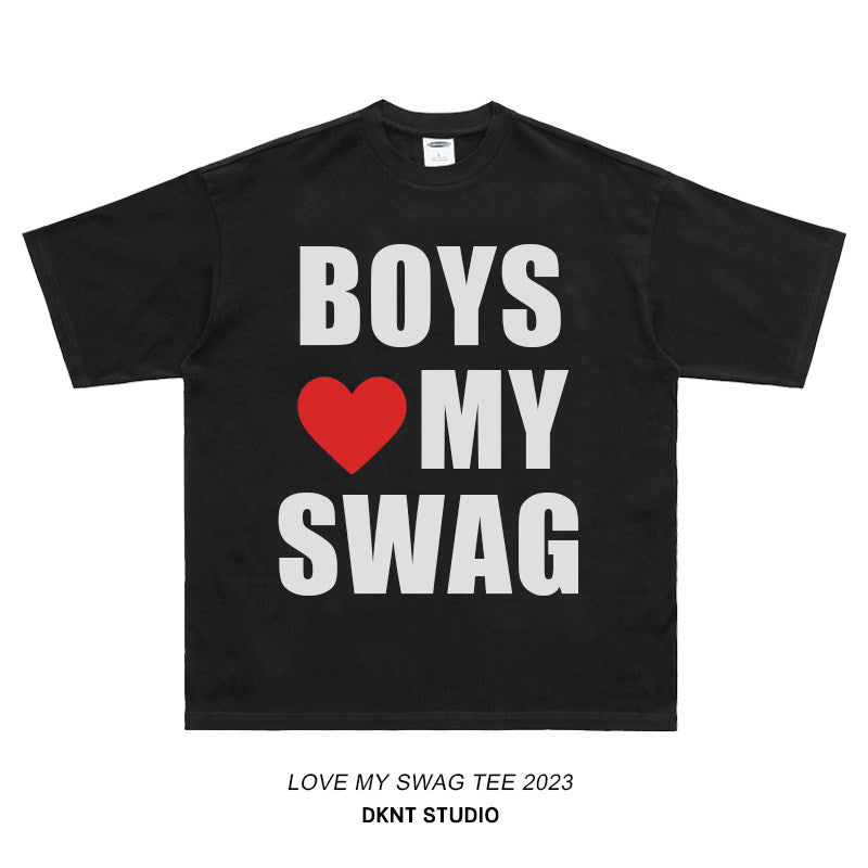 Hip-Hop Graphic Cotton T-Shirt