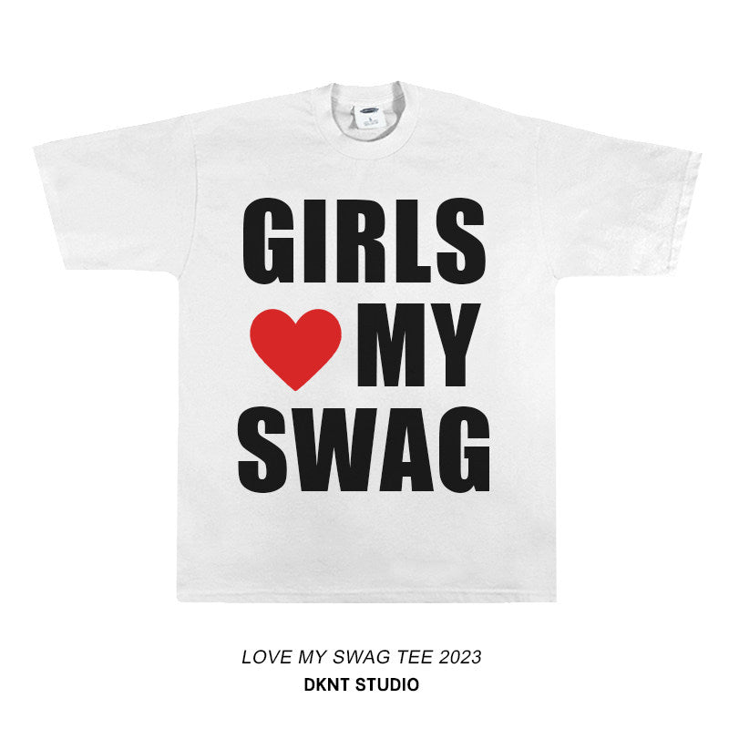 Hip-Hop Graphic Cotton T-Shirt