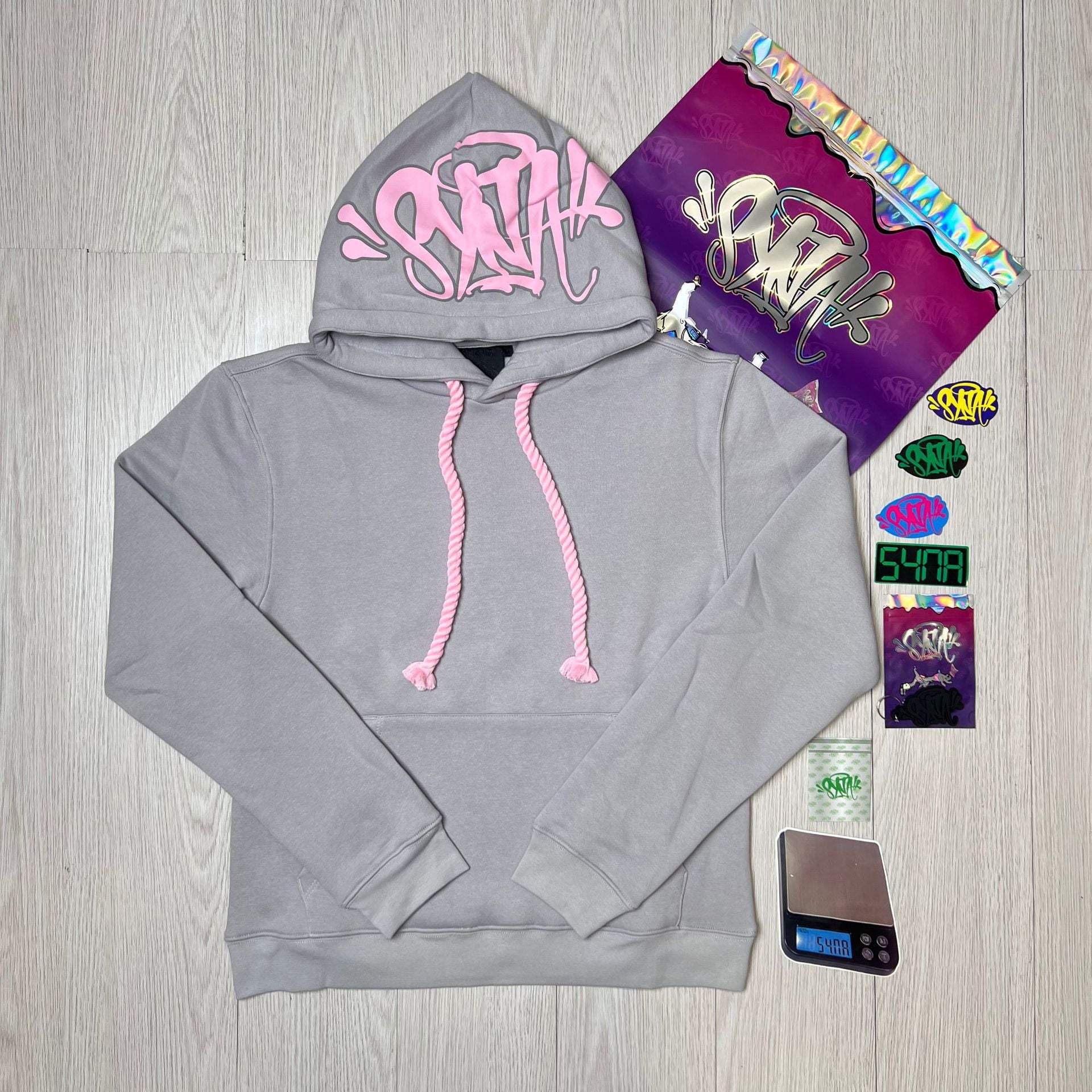 Hip-hop hooded sweatshirt
