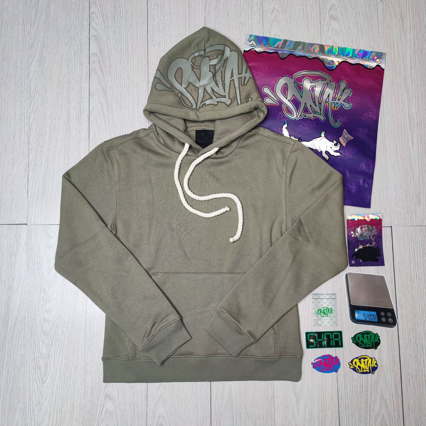 Hip-hop hooded sweatshirt