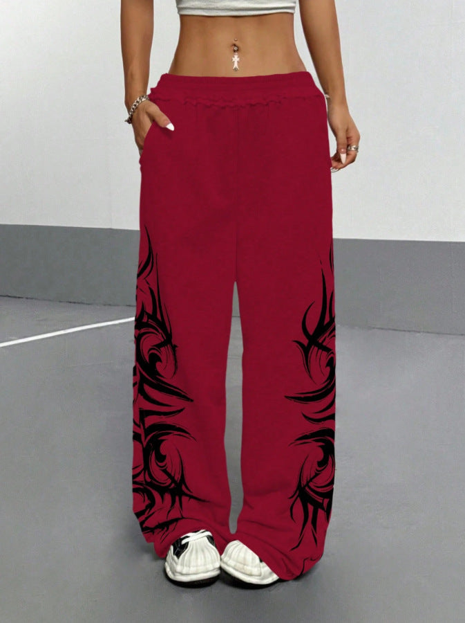 Hip-Hop Loose Fit Casual Long Pants
