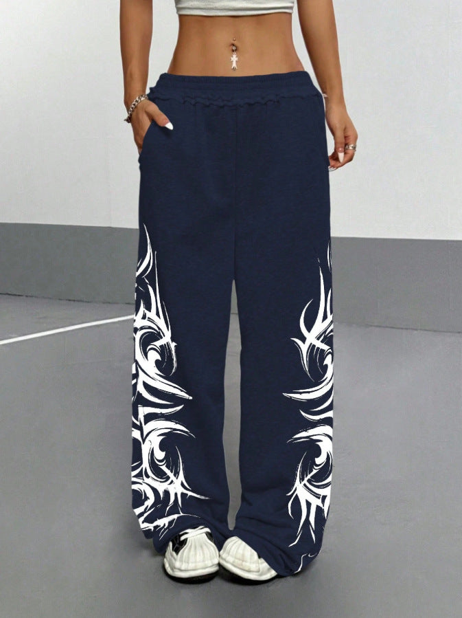 Hip-Hop Loose Fit Casual Long Pants