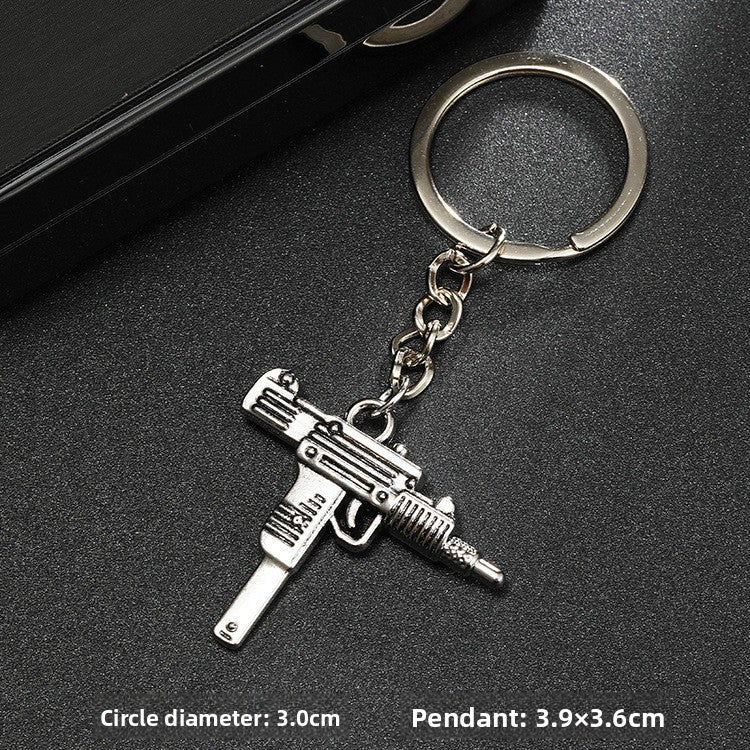 Hip Hop Metal Keychain Pendant