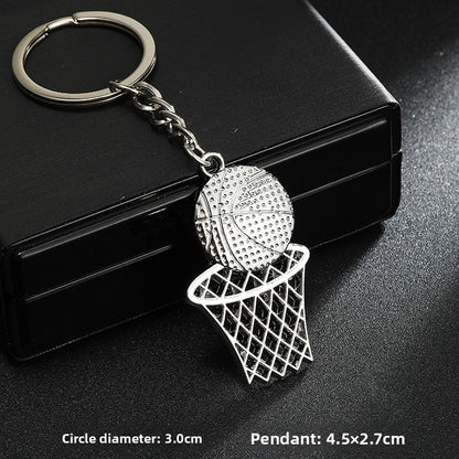 Hip Hop Metal Keychain Pendant