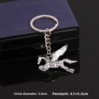 Hip Hop Metal Keychain Pendant
