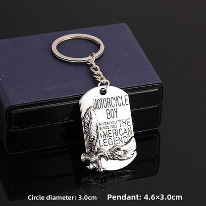 Hip Hop Metal Keychain Pendant