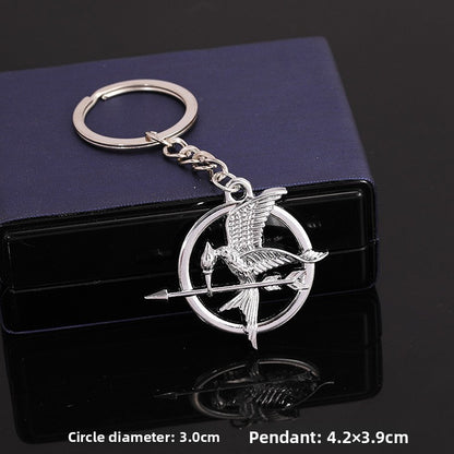 Hip Hop Metal Keychain Pendant