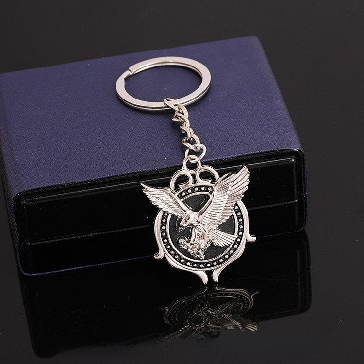 Hip Hop Metal Keychain Pendant
