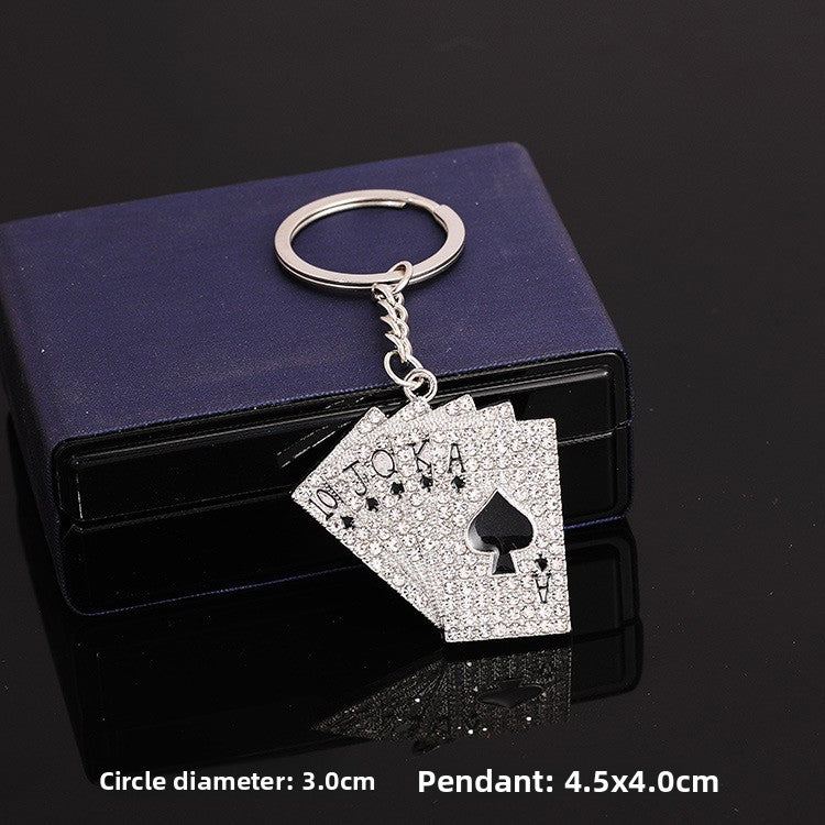 Hip Hop Metal Keychain Pendant