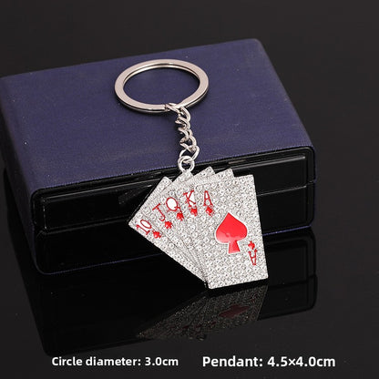 Hip Hop Metal Keychain Pendant