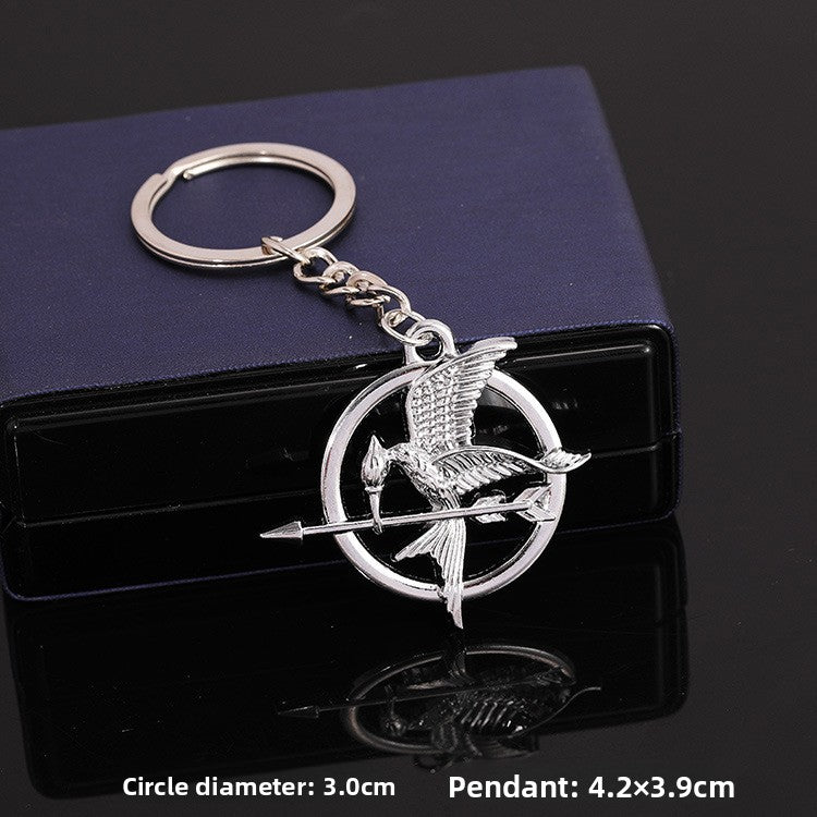Hip Hop Metal Keychain Pendant